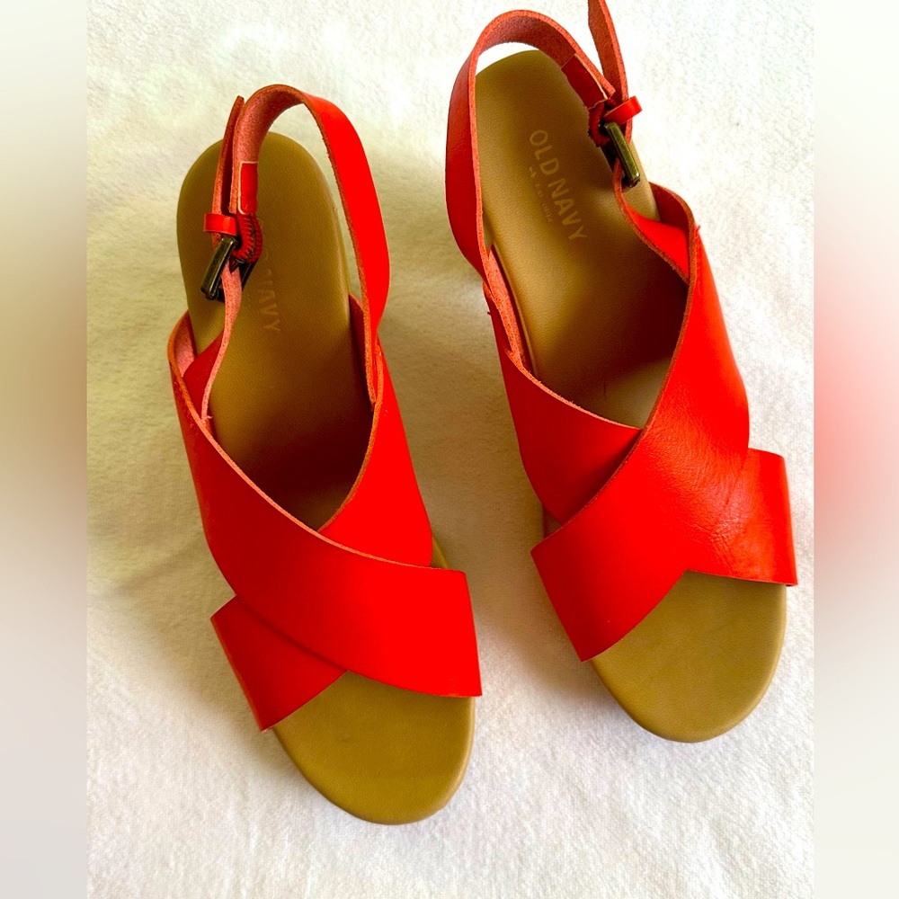 Heels Sandals women’s old Navy size 7